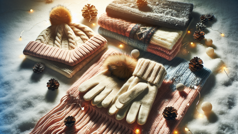Accessoires d’hiver : bonnet, gants et écharpes à adopter